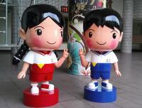 大型公仔设计、企业公仔图案设计、公仔吊饰设计